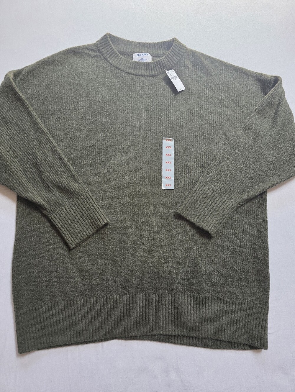 Old Navy SoSoft Olive Green Crew Neck Sweater XXL NWT